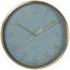 Nástěnné hodiny Puntos modrá, pr. 30 cm