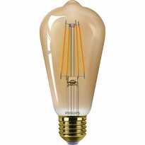 Philips LED filament žiarovka E27 ST64 3,1W (25W) 1800K nestmievateľná, jantárová