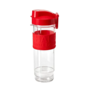 Concept Recipient complet cu capac 400 ml, roșu