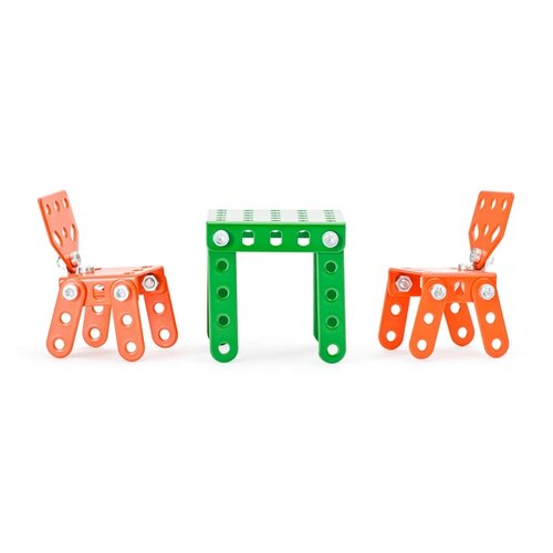 Merkur 48018 - Accesorii pentru căsuța de păpuși -mobilier, 219 piese