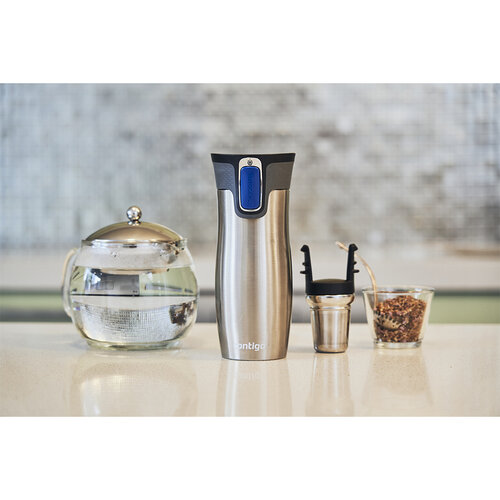 Contigo Termo fľaša West Loop 470 ml ml Stainless Steel