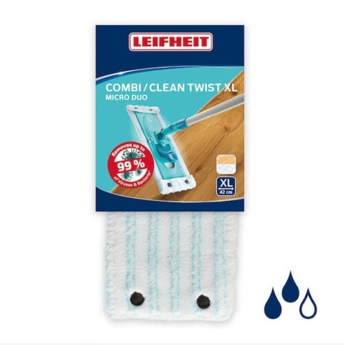 Leifheit Ersatz Micro Duo für Mop Twist XL 52017