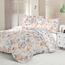 Lenjerie de pat Kvalitex Satin Luxury Collection Coral garden, 140 x 200 cm, 70 x 90 cm