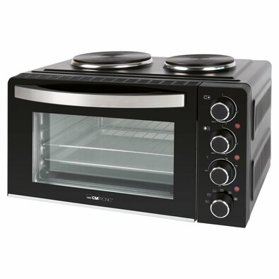 Clatronic KK 3786 Piekarnik wielofunkcyjny z dwupalnikową płytą grzewczą