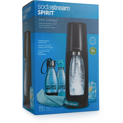 SodaStream SPIRIT szódavíz-készítő VÁROS - TRÉNING