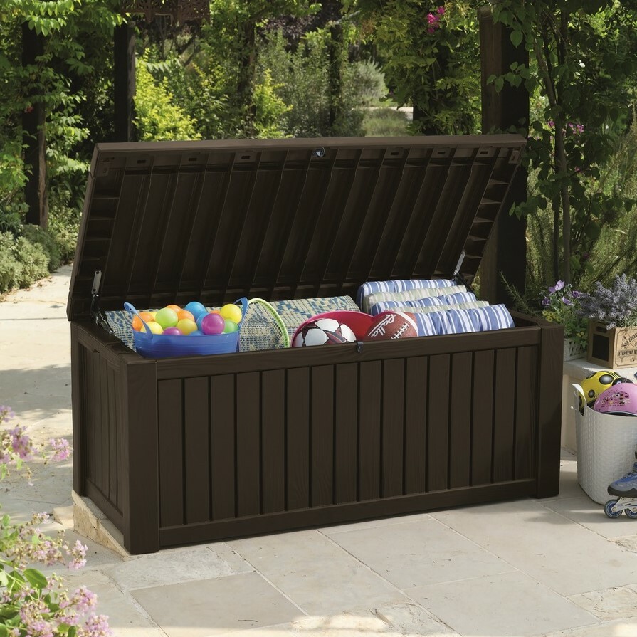 Keter záhradný úložný box Rockwood 570 l, hnedá