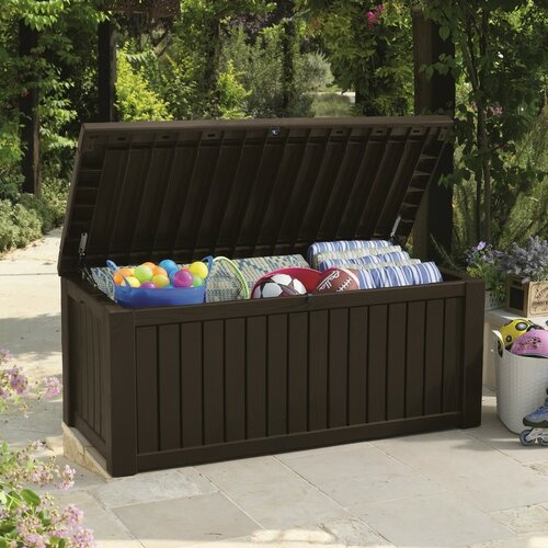 Keter Garten-Aufbewahrungsbox Rockwood 570 l, braun