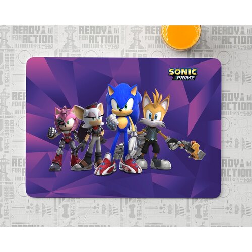 Suport farfurii pentru copii Sonic, 42 x 30 cm