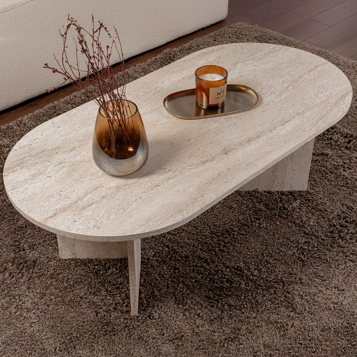 Konferenční stolek Sable Travertine - thumb (3)