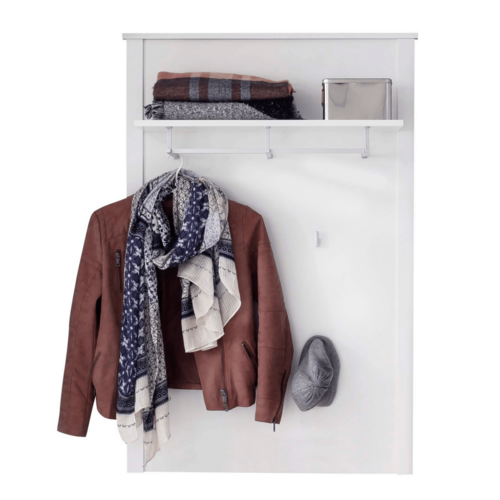 Wandgarderobe OLJE 80, weiß