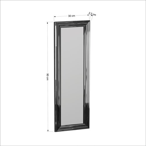 Zrcadlo Boss Silver 30 x 90 cm