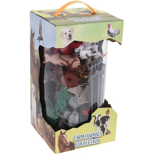 Set de joacă pentru copii Farm animals Collection, 26 buc.