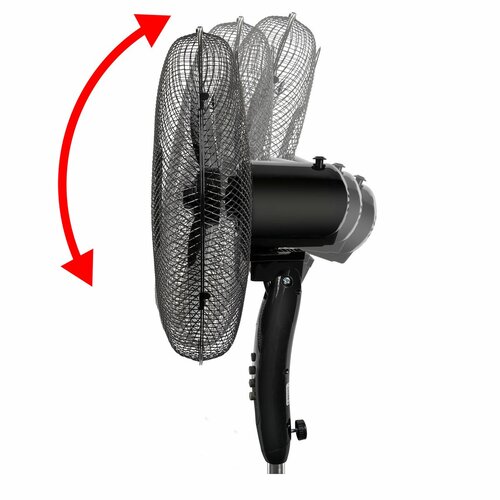 Clatronic VL 3603 S BK 40 cm-es állványosventilátor, fekete színben