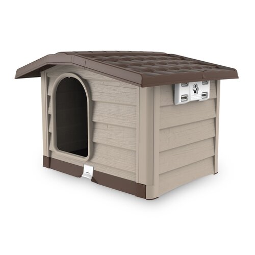 Hundehütte Bungalow Beige, 110 x 94 x 77 cmbeige,