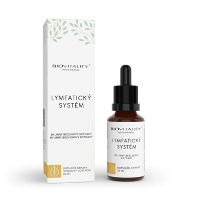 Biovitality Lymfatický systém bezlihová tinktura, 25 ml