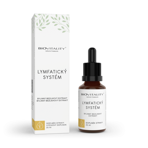 Biovitality Lymfatický systém bezlihová tinktura, 25 ml