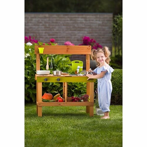 Woody Kinder-Gartenküche Rosalie, 77 x 95 x 34 cm