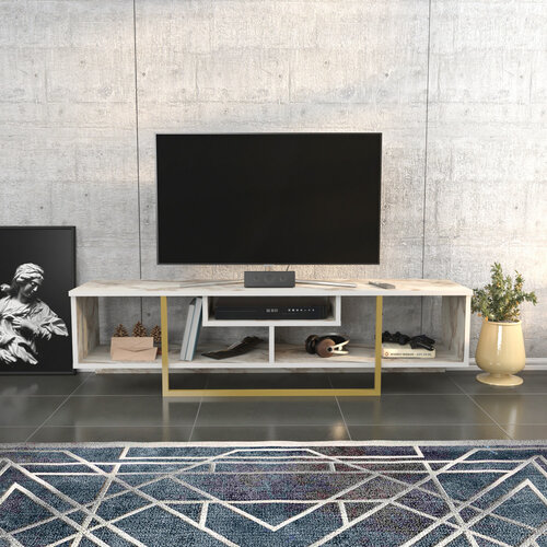 TV asztal Asal Gold