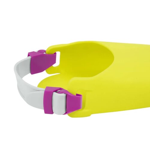 Bestway Schnorchelset Lil Flapper - Flossen, Taucherbrille, Schnorchel, gelb-rosa