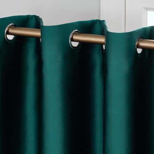 Draperie blackout 4Home Dublin verde închis, 150 x 250 cm