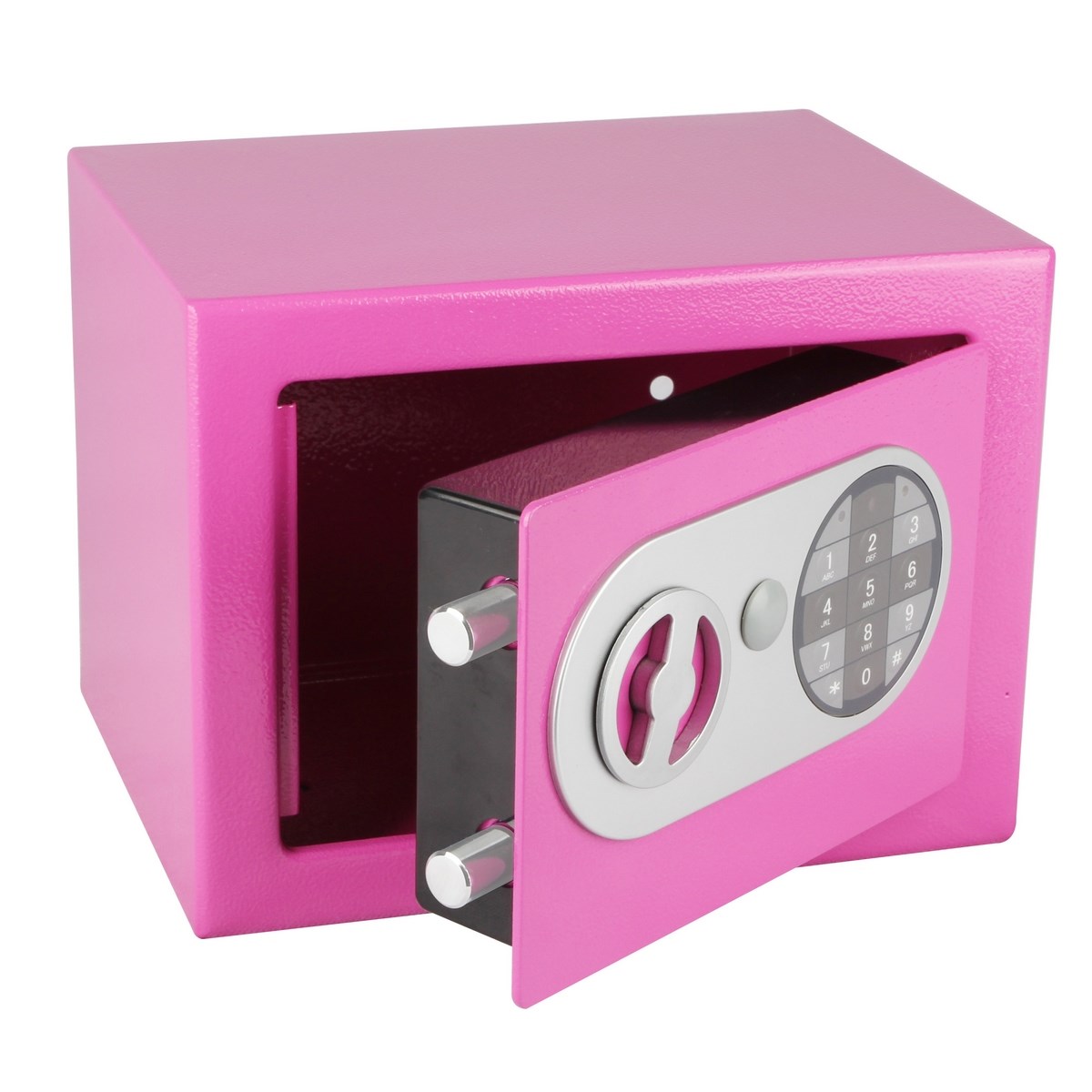 Richter Oceľový sejf s elektronickým zámkom, tmavoružová
