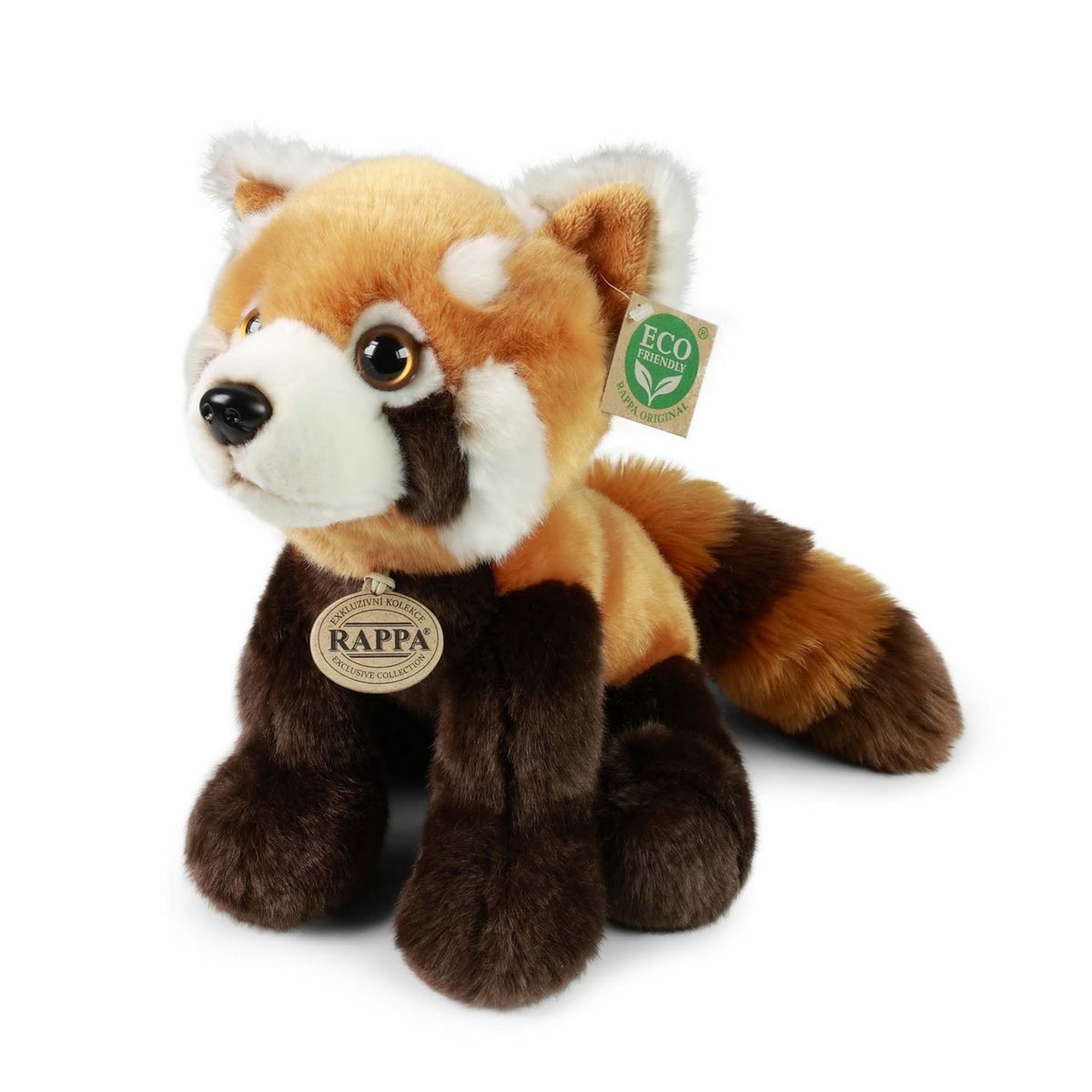 Rappa Pluszowa panda czerwona 28 cm ECO-FRIENDLY