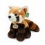 Rappa Plyšová panda červená 28 cm ECO-FRIENDLY