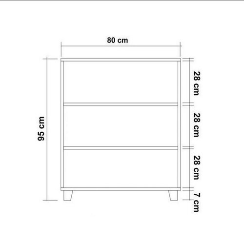 Komoda Leva Gravis Atlantic Pine