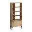 Knihovna Fix Black and Oak