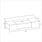Kosmetiktisch Zakkum Sapphire OAK