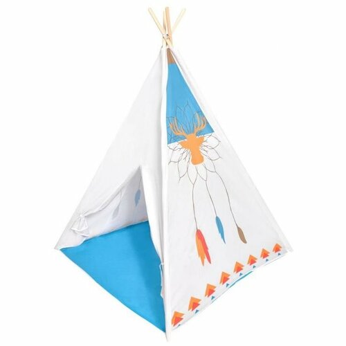 Obrázok Ecotoys Detský indiánsky stan Teepee, biela