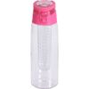 Športová plastová fľaša Lena 650 ml, ružová