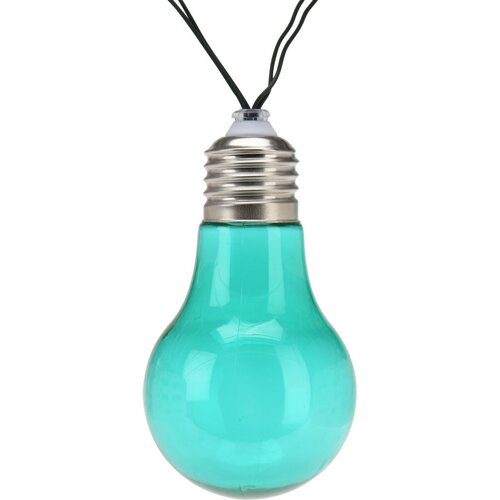 Fluorescent szolárlámpa, színes, 10 LED-es, 180 cm