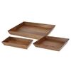 Komplet lesenih pladnjev Melisa, 3 kos