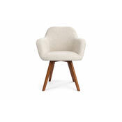 Scaune de sufragerie COWBOY WOOD bej, 2 buc.