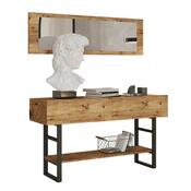 Beistelltisch mit Spiegel Mia Atlantic Pine