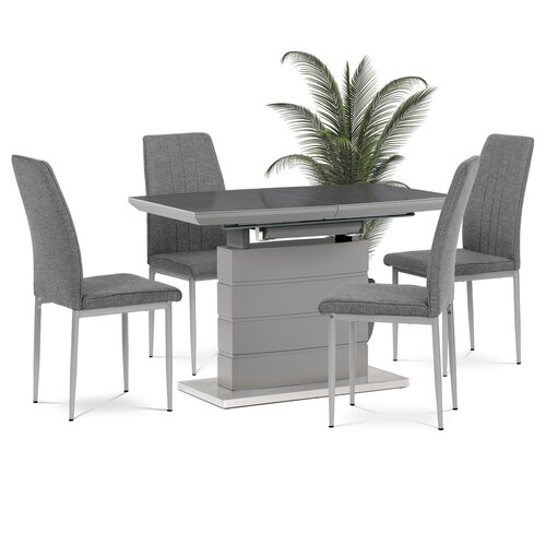 Sada jídelních židlí DCL-379 GREY2, 4 ks
