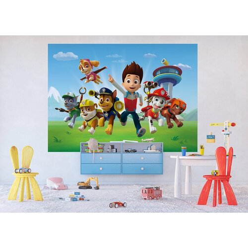 Otroška fototapeta Paw Patrol 251 x 182 cm, 4 deli