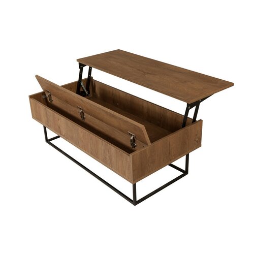 Stolik konferencyjny Est Walnut and Black
