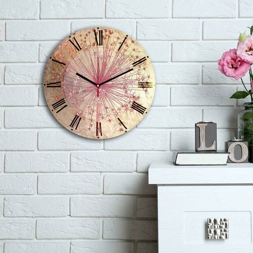 Nástěnné hodiny Dandelion 3030MS-081, 30 cm