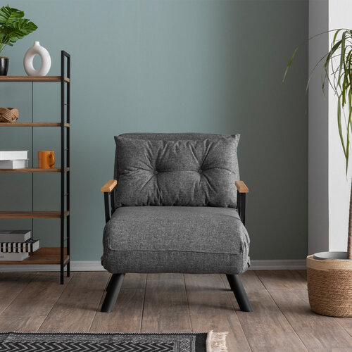 Křeslo Sando Single Light Grey
