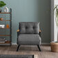 Křeslo Sando Single Light Grey