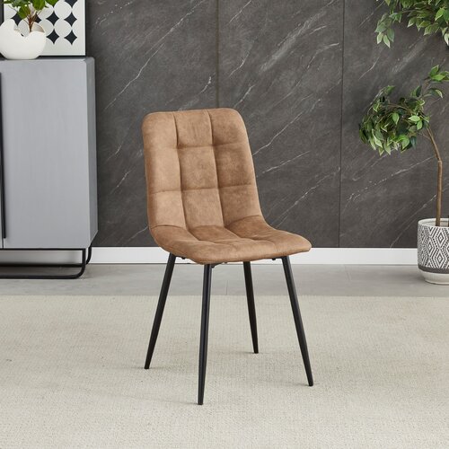 Scaun de sufragerie Vintage CT-281 BR3, maro