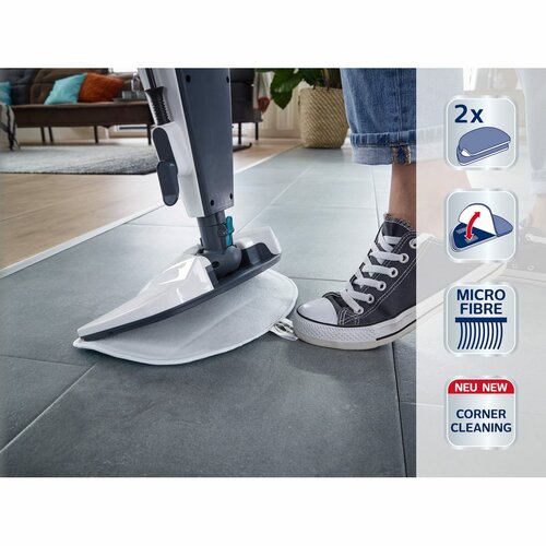 Leifheit Set 2 náhradných poťahov hlavice k parnému čističu Clean Tenso Power 11941