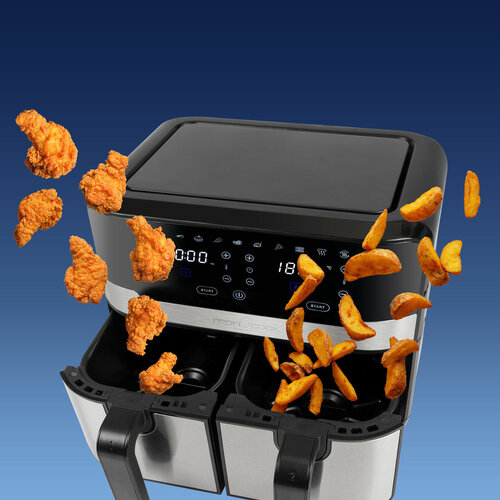 ProfiCook FR 1242 dupla forrólevegős fritőz