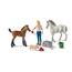 Schleich 42486 Виїзний лікар з кобилою та лошам