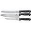 Set de cuțite din inox Excellent, 3 buc.