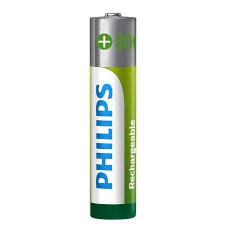 Philips Baterii reîncărcabile AAA 1,2 V, 2 buc