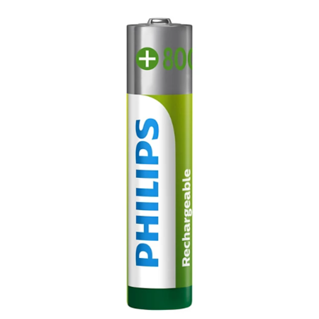 Philips Nabíjecí baterie AAA 1,2 V, 2 ks