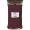 Woodwick Vonná svíčka váza velká Black Cherry, 609 g